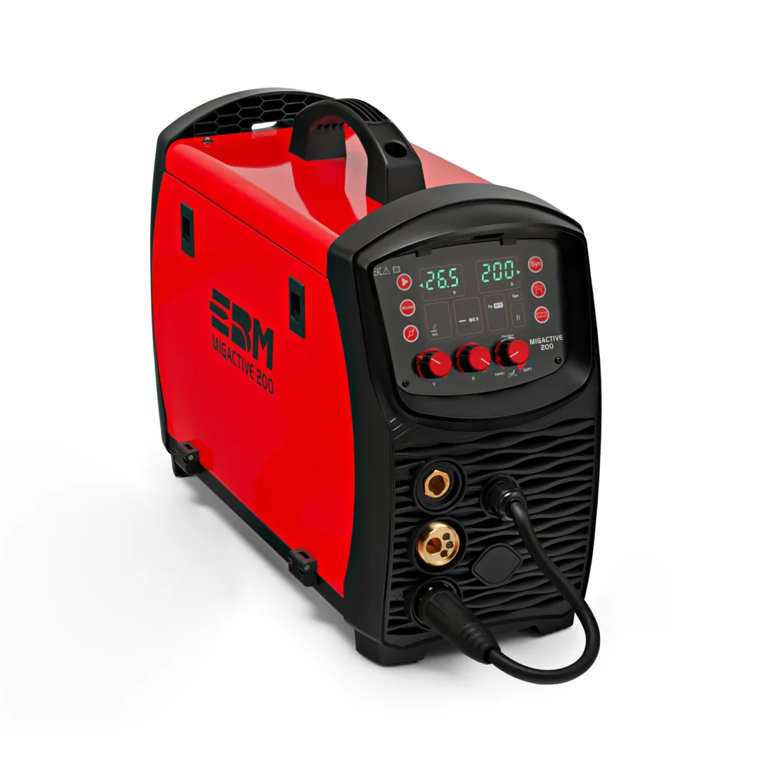 Сварочный полуавтомат Telwin ЕВМ MIGACTIVE 200 c цифровым дисплеем (230В, 200А)