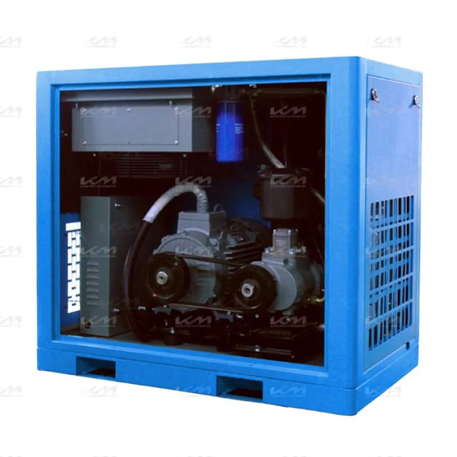 Винтовой электрический маслозаполненный компрессор KraftMachine КМ15-20рВ Hanbell AH + Jiangtian (IP 55)
