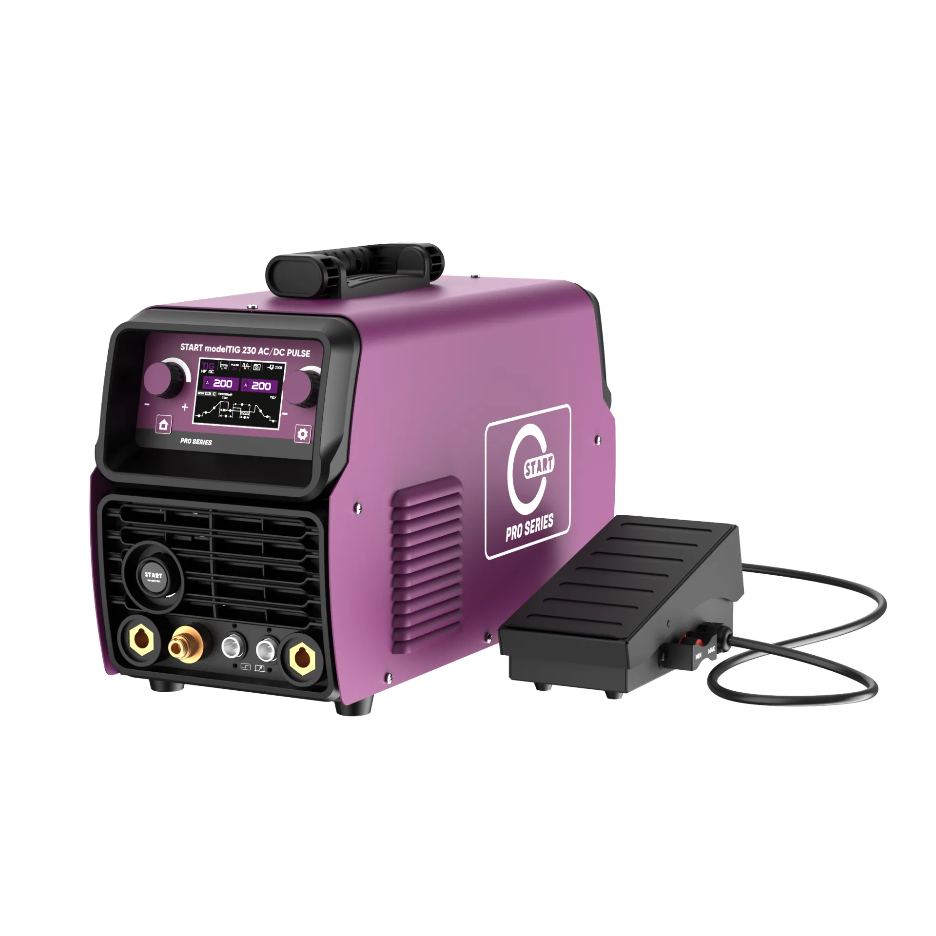 Установка аргонодуговой сварки START modelTIG 230 AC/DC PULSE 3W230AP