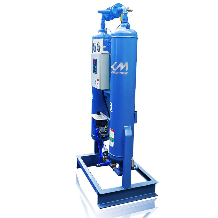 Адсорбционный осушитель холодной регенерации (точка росы -20 ℃) KraftMachine КМ-АДСХ-37