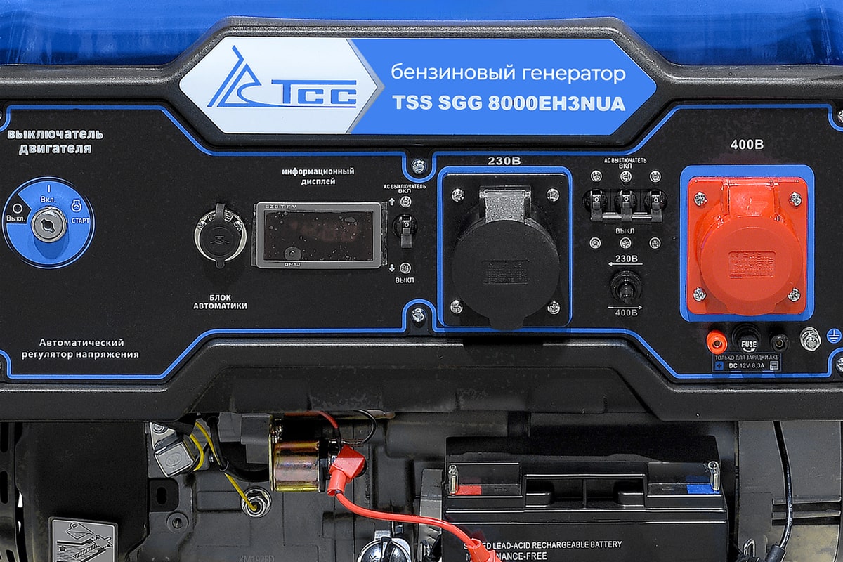 Бензиновый генератор TSS SGG 8000EH3NUA