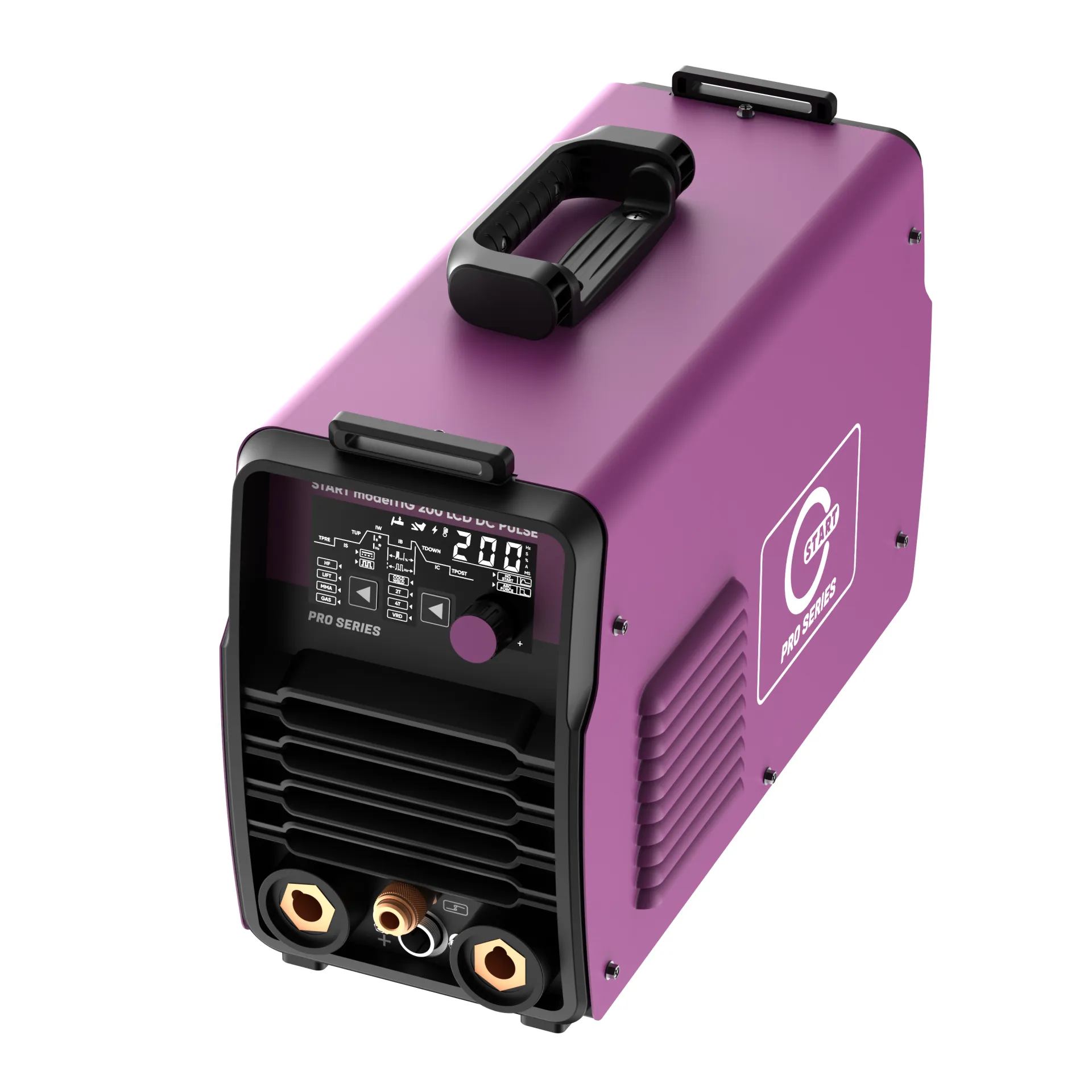 Установка аргонодуговой сварки START modelTIG 200 LCD DC PULSE 3W200PL