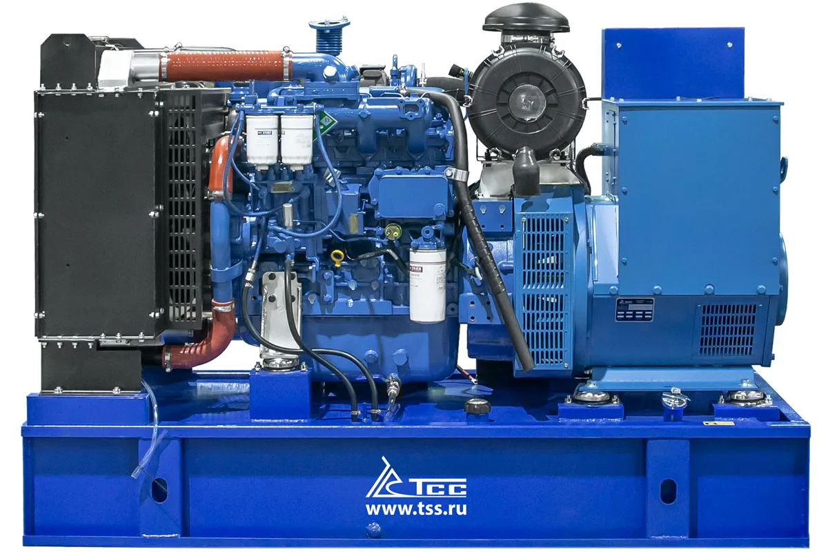 Дизельный генератор ТСС ЭД-100-Т400-1РПМ26 на шасси