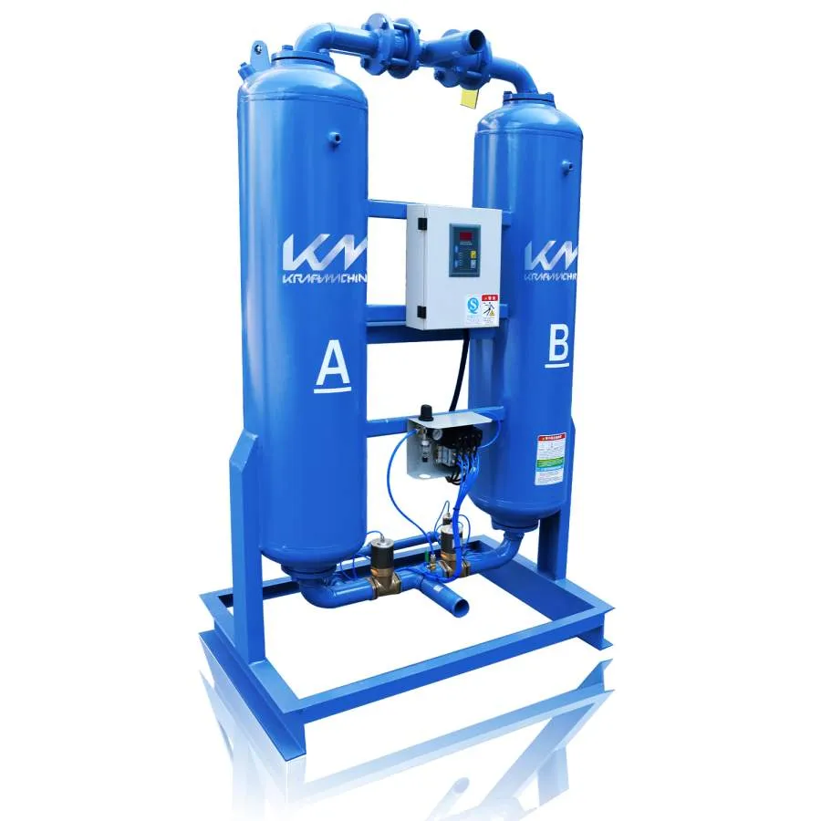 Адсорбционный осушитель горячей регенерации (точка росы -40 ℃) KraftMachine КМ-АДСГ-25