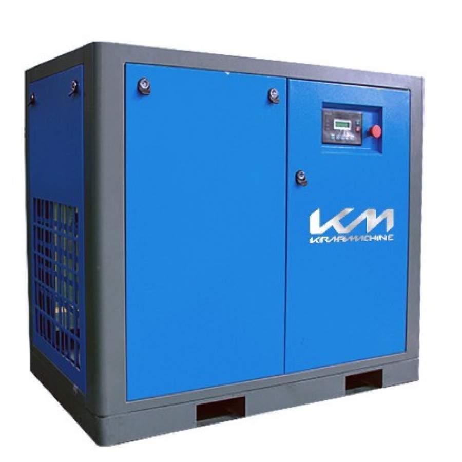 Винтовой электрический маслозаполненный компрессор KraftMachine КМ11-16рВ Jiangtian (IP 55)