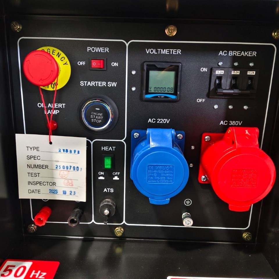 Дизельный генератор Zammer S12000DE3