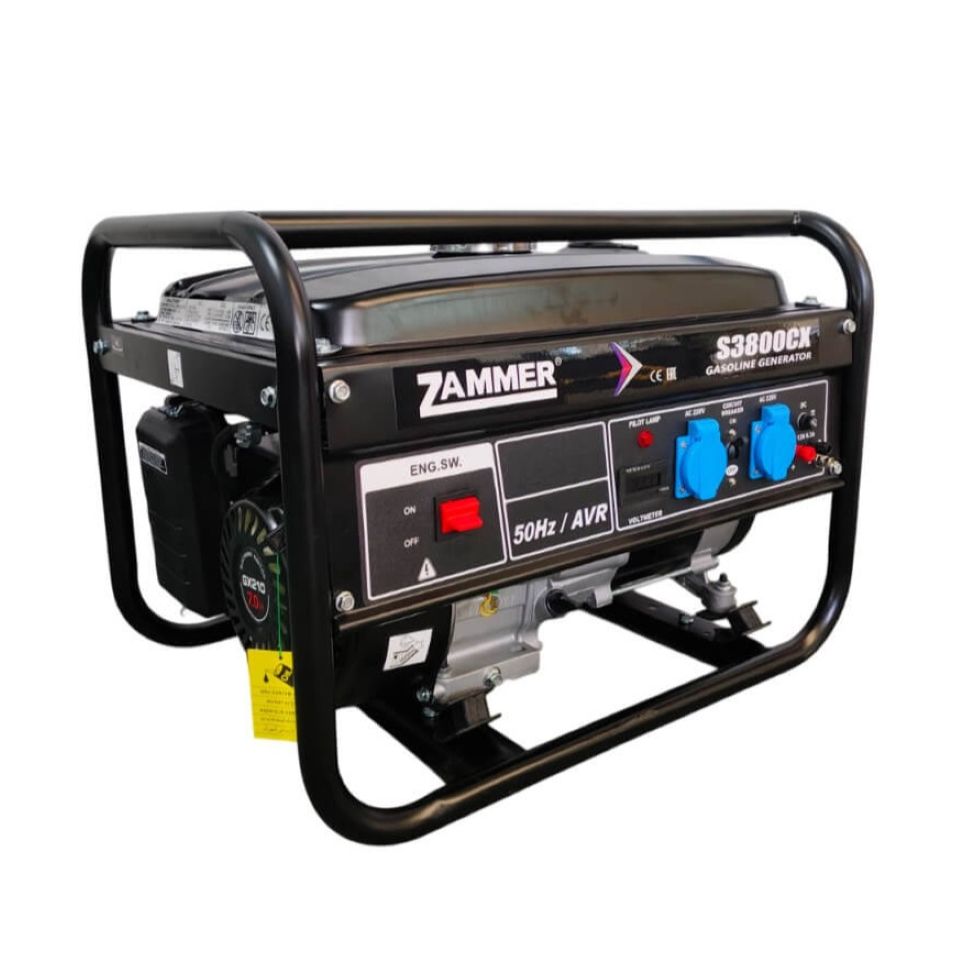 Бензиновый генератор Zammer S3800CX