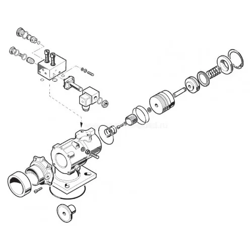 237752-3 Ремкомплект впускного клапана Ekomak