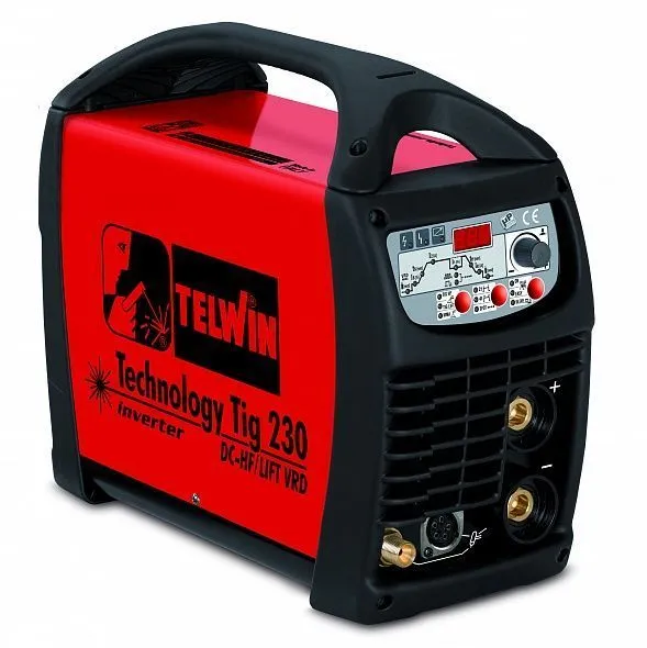 Аппарат аргонодуговой сварки TELWIN TECHNOLOGY TIG 230 DC-HF/LIFT 230V