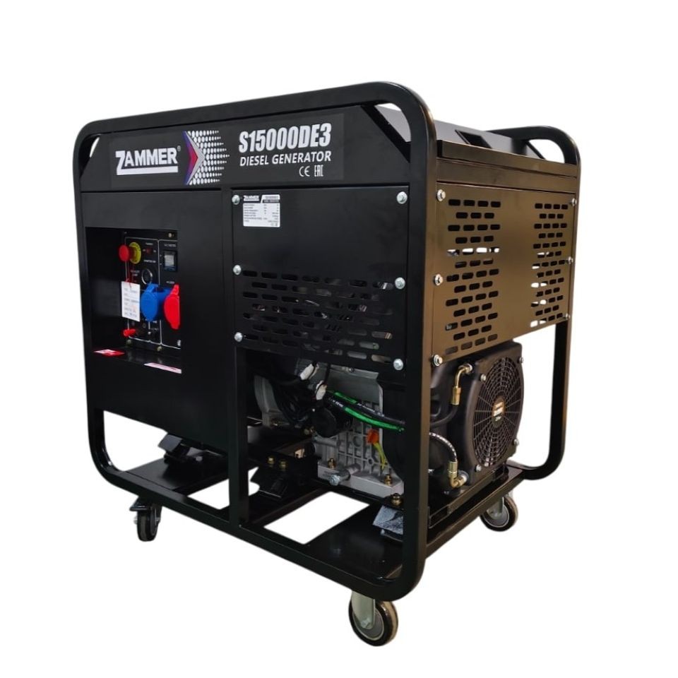 Дизельный генератор Zammer S15000DE3