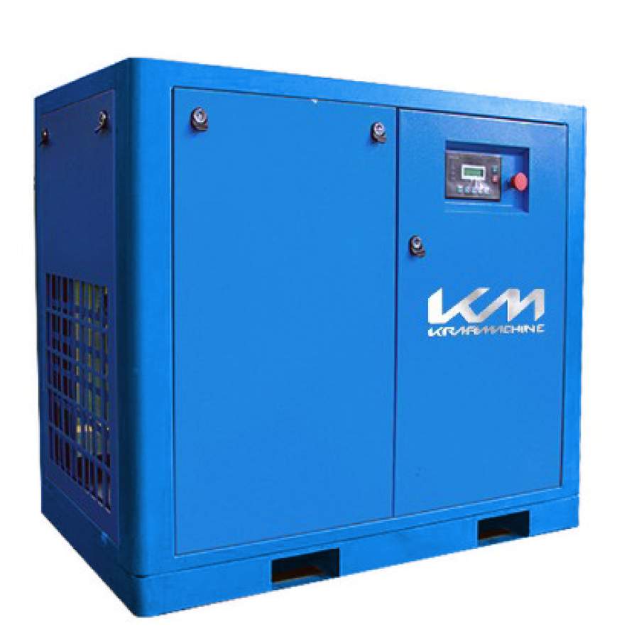 Винтовой электрический маслозаполненный компрессор KraftMachine КМ15-20рВ Hanbell AH + Jiangtian (IP 55)