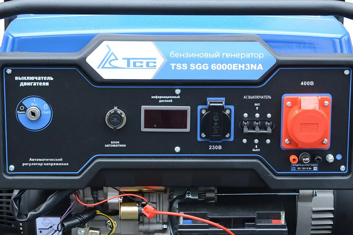Бензиновый генератор TSS SGG 6000EH3NA с АВР