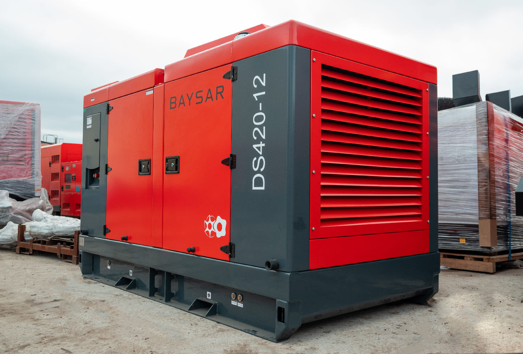 Дизельный компрессор BAYSAR DS420-12