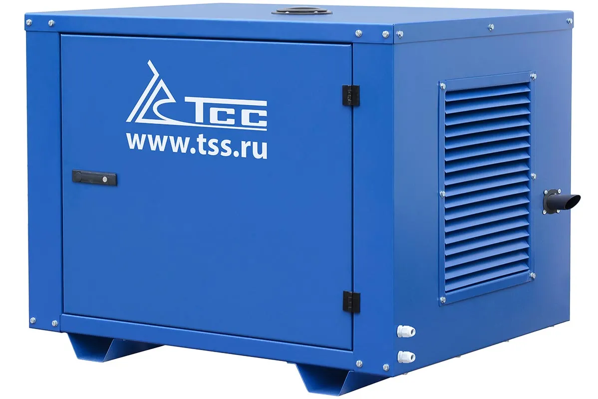 Бензиновый генератор TSS SGG 7500Е3 в кожухе МК-1