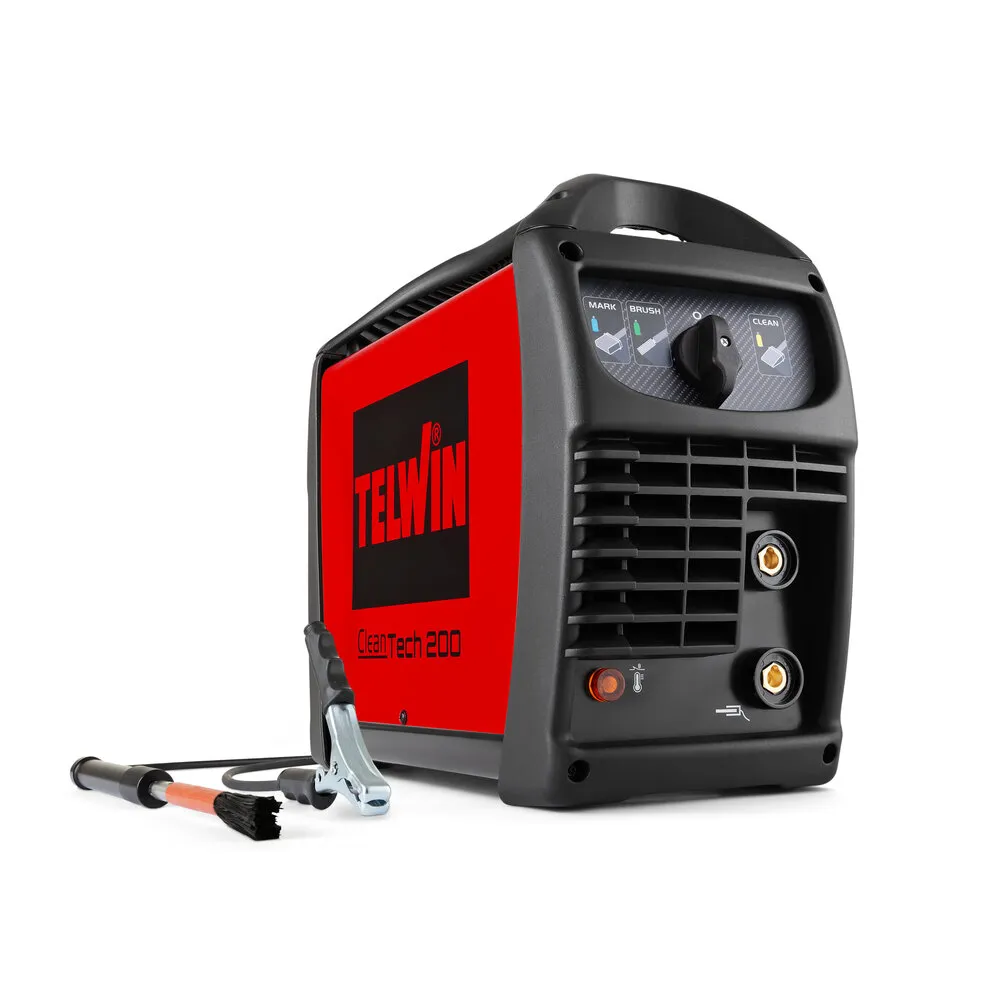 Аппарат Telwin CLEANTECH 200 230V + KIT для электрохимической очистки швов нержавейки