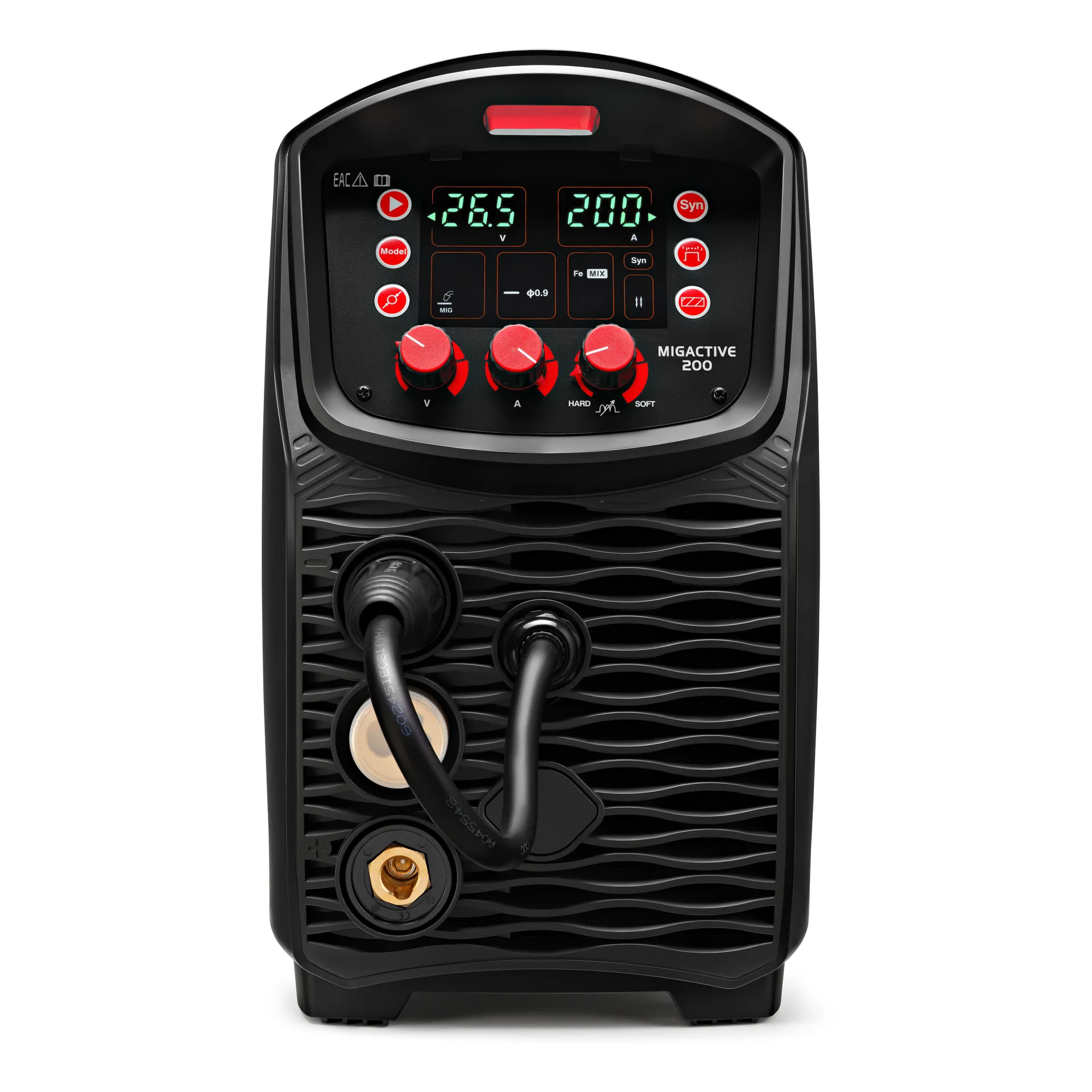 Сварочный полуавтомат Telwin ЕВМ MIGACTIVE 200 c цифровым дисплеем (230В, 200А)