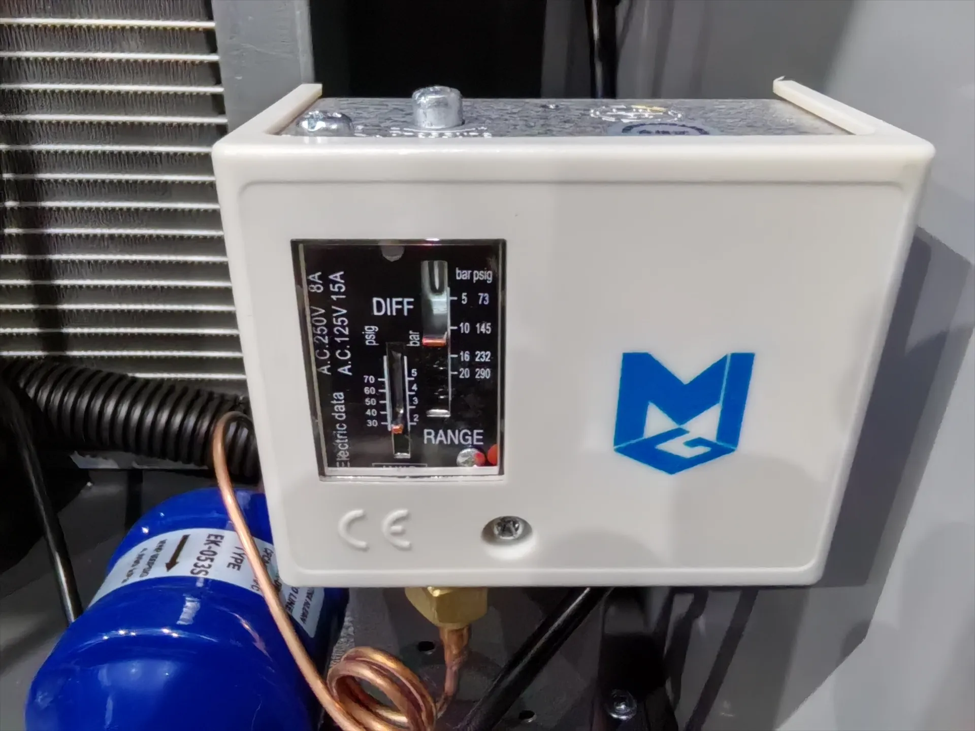 Винтовой компрессор IRONMAC IC 10/8 DIGI DF 500L