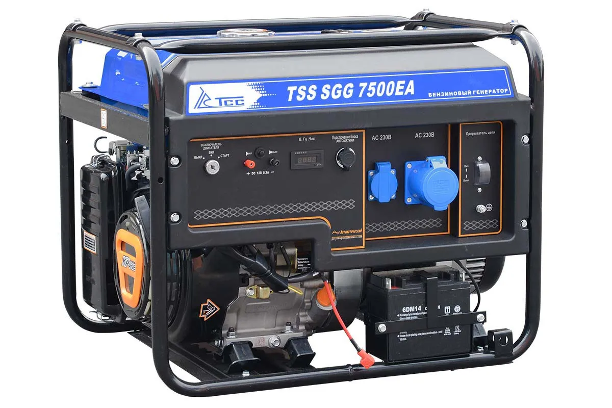 Бензиновый генератор TSS SGG 7500EA