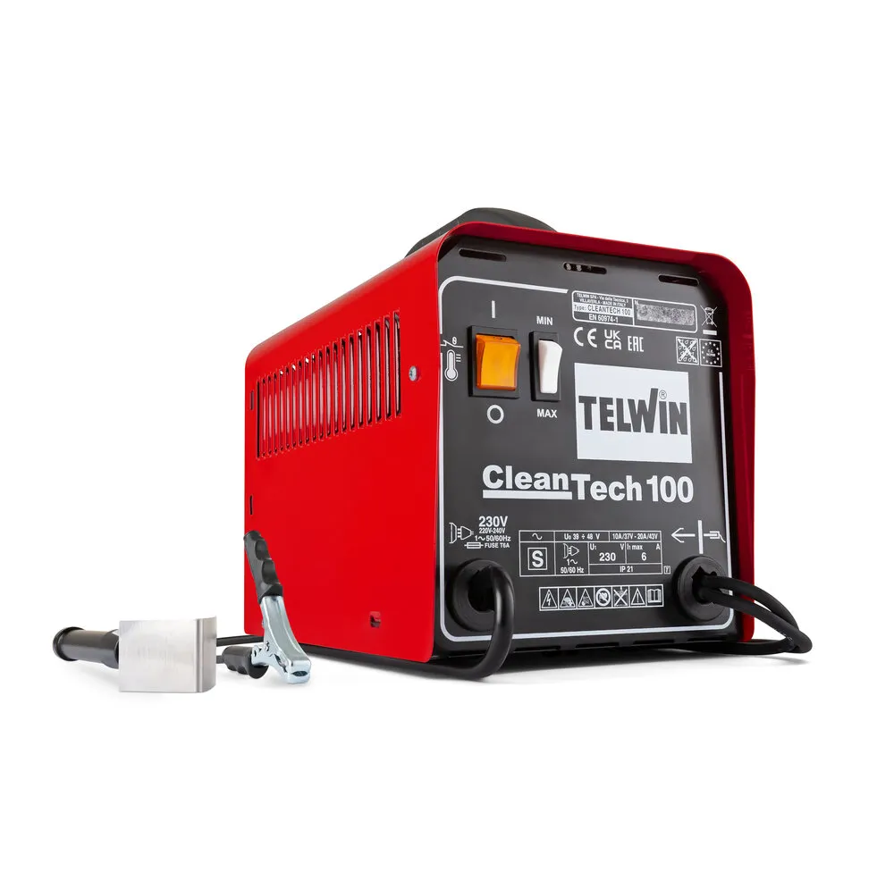 Аппарат Telwin CLEANTECH 100 230V + KIT для электрохимической очистки швов нержавейки