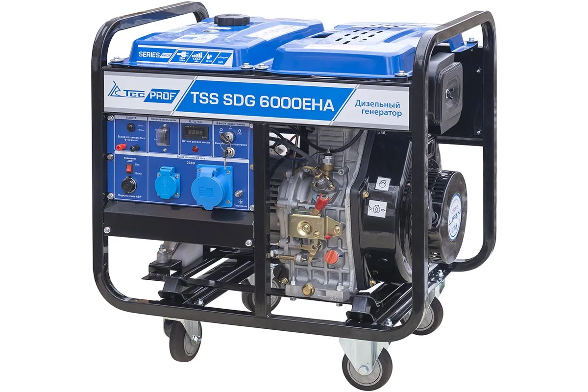 Дизельный генератор TSS SDG 6000EHA