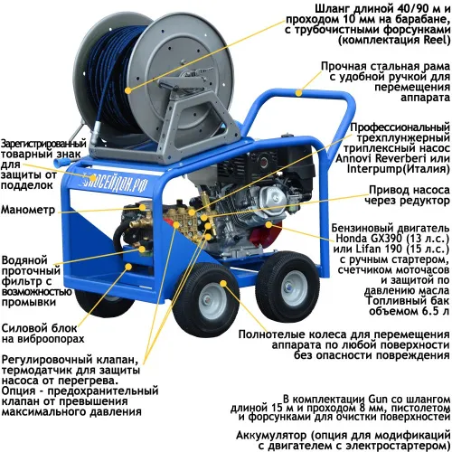 АВД Посейдон B13-210-22-H-IP-4W-Reel2