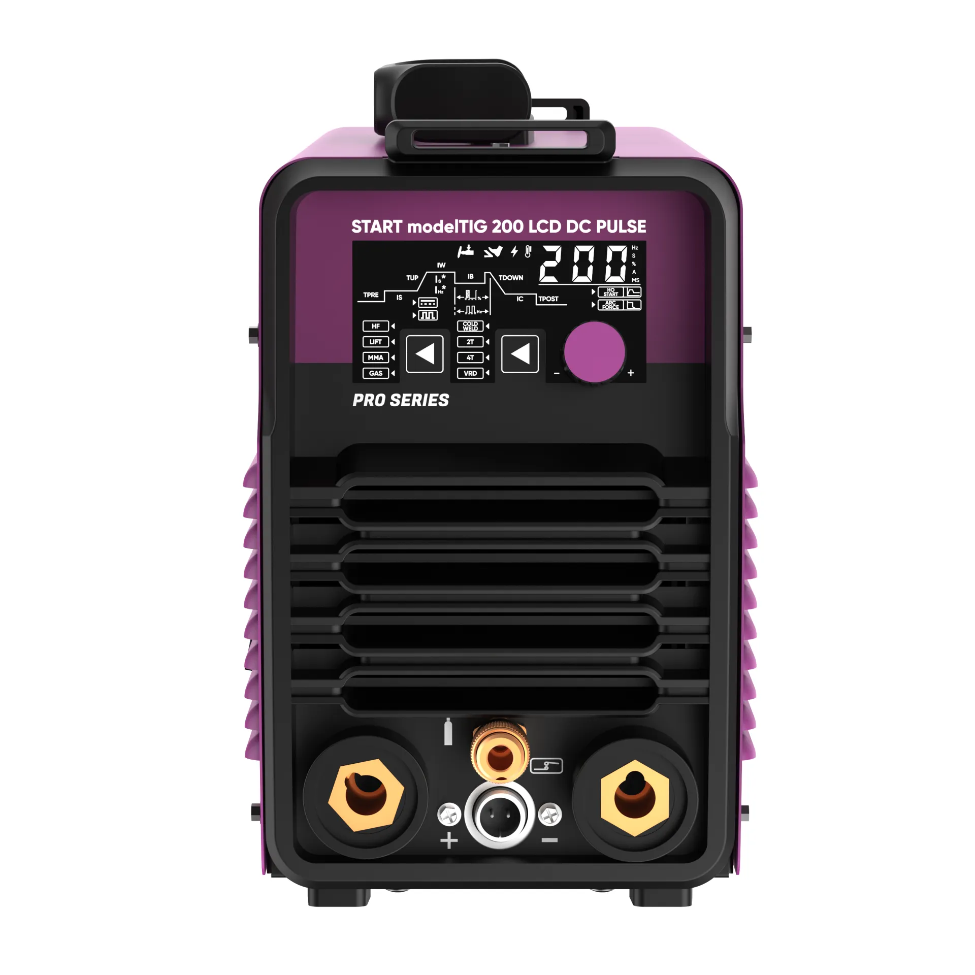 Установка аргонодуговой сварки START modelTIG 200 LCD DC PULSE 3W200PL