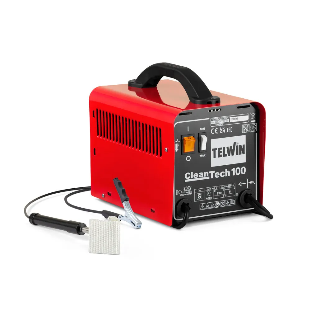 Аппарат Telwin CLEANTECH 100 230V + KIT для электрохимической очистки швов нержавейки