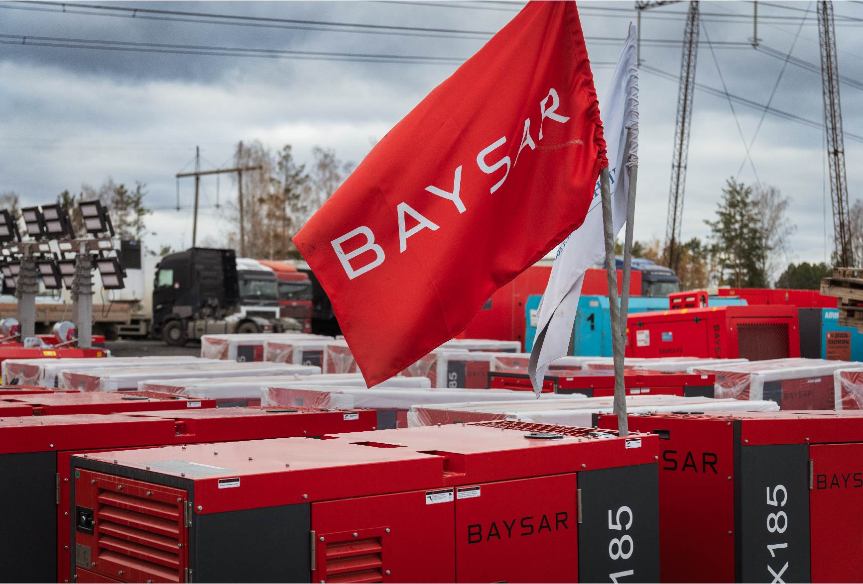 Дизельный компрессор BAYSAR X185