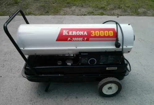 Аренда дизельной тепловой пушки Kerona P-3000E-T