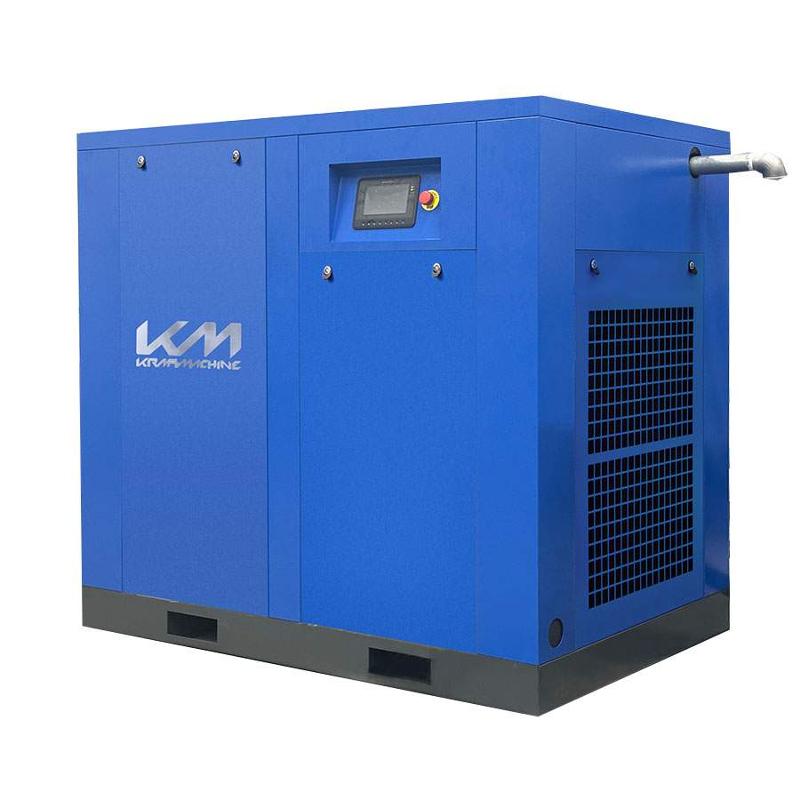 Винтовой электрический маслозаполненный компрессор KraftMachine КМ55-8пВ ЧРП SUMA (IP 55)