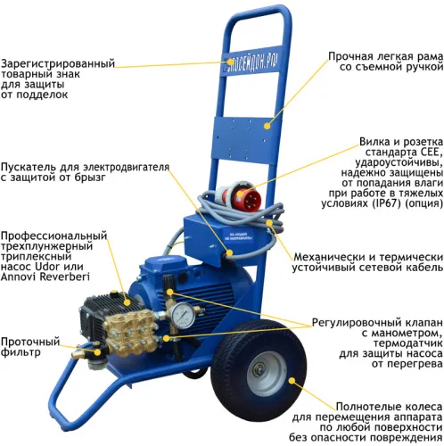 АВД Посейдон E5-150-21-IP-Gun