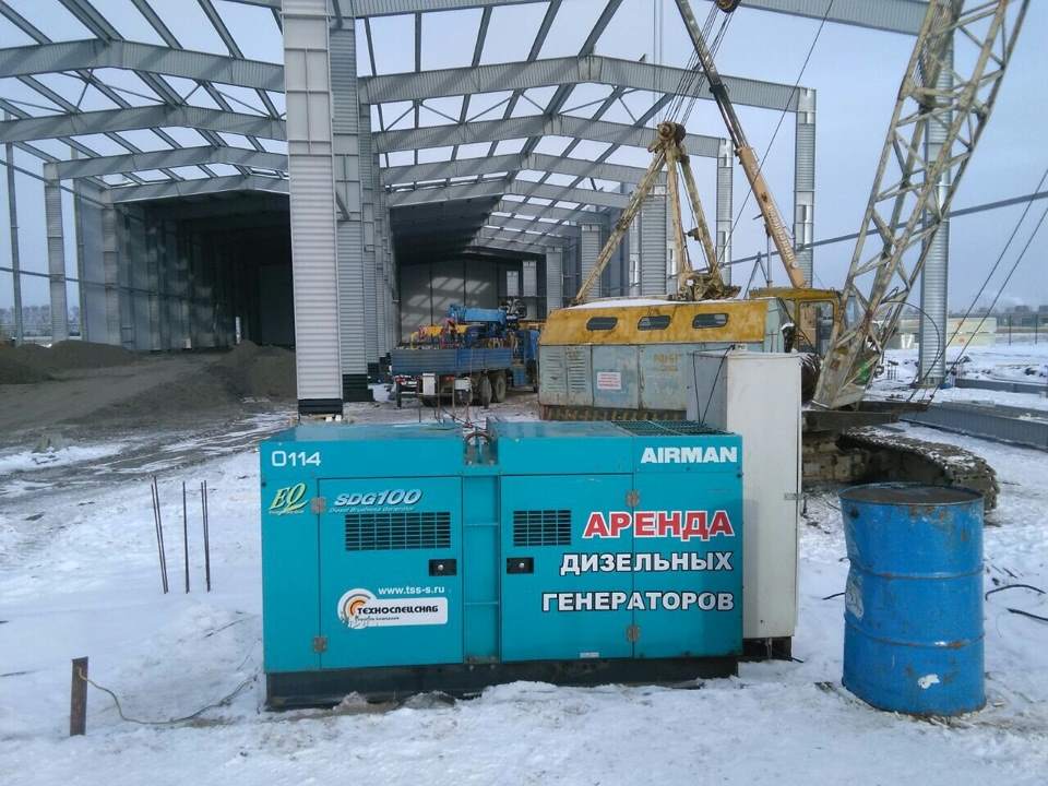 Аренда электростанции 60 кВт в Тольятти.