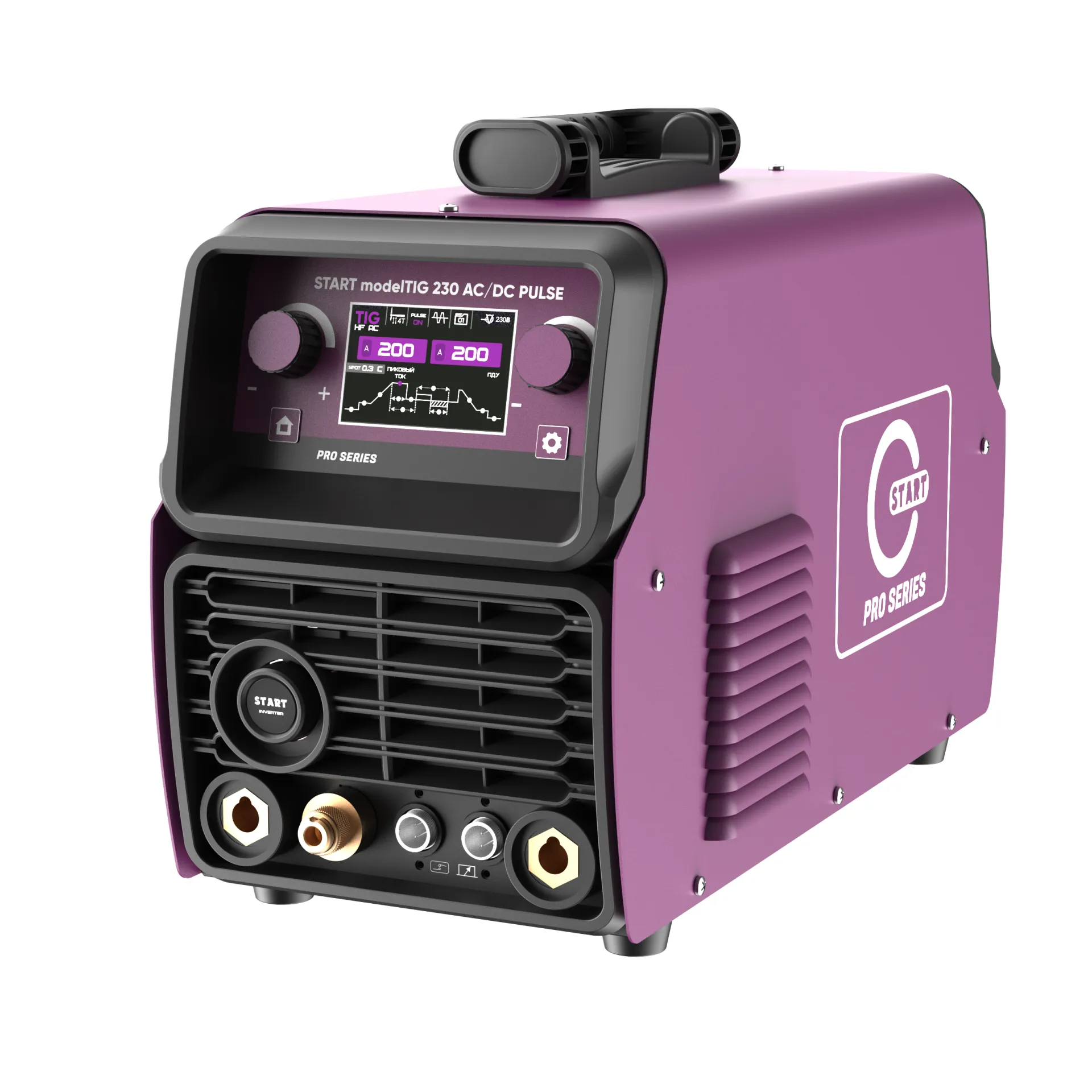 Установка аргонодуговой сварки START modelTIG 230 AC/DC PULSE 3W230AP
