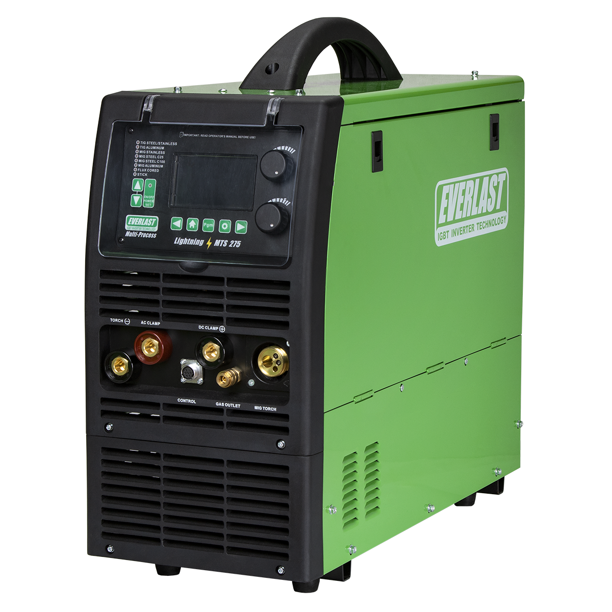 Сварочный полуавтомат Lightning MTS 275 (MIG/TIG/STICK) Everlast 2EV275LMTS