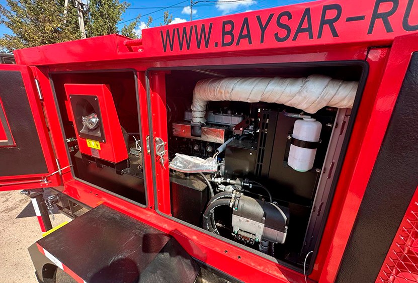 Дизельный компрессор BAYSAR UVSK 185-7D