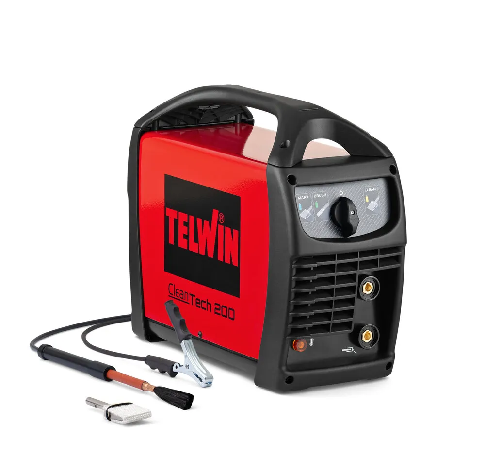 Аппарат Telwin CLEANTECH 200 230V + KIT для электрохимической очистки швов нержавейки