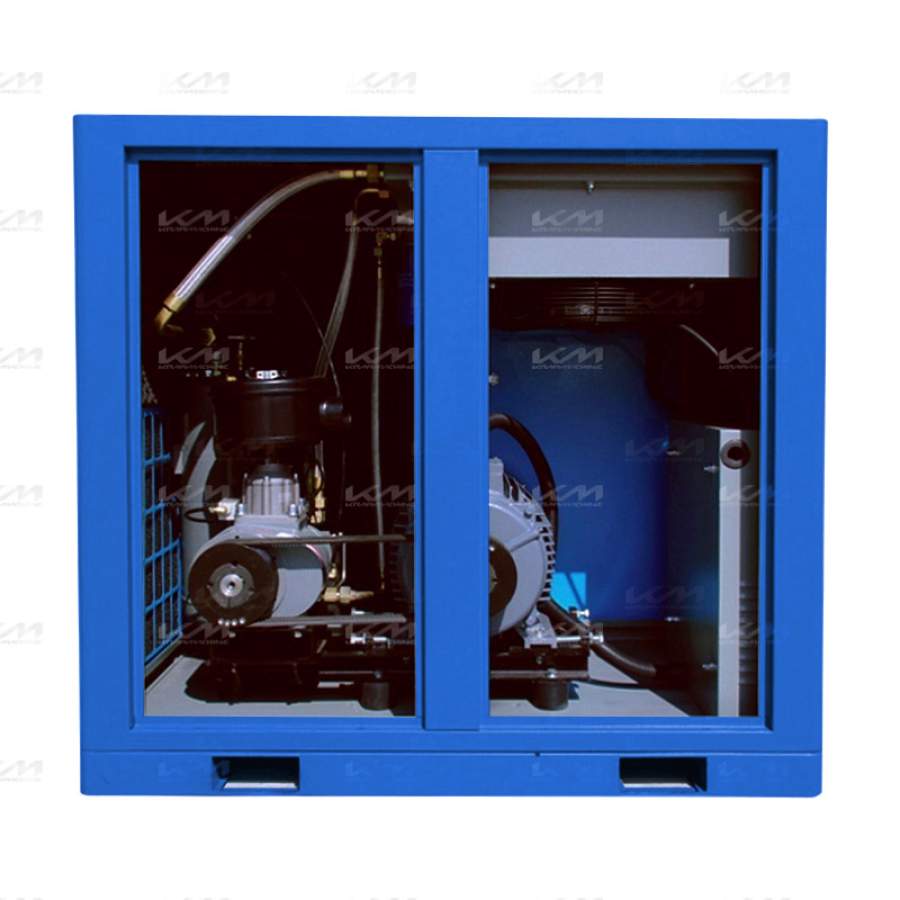 Винтовой электрический маслозаполненный компрессор KraftMachine КМ15-20рВ Hanbell AH + Jiangtian (IP 55)