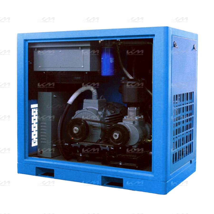 Винтовой электрический маслозаполненный компрессор KraftMachine КМ15-20рВ Hanbell AH + Jiangtian (IP 55)
