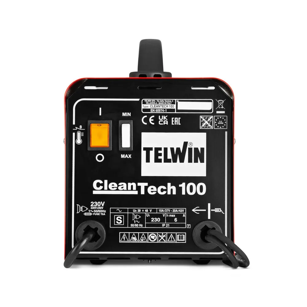 Аппарат Telwin CLEANTECH 100 230V + KIT для электрохимической очистки швов нержавейки