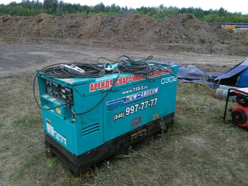 Прокат сварочного генератора Denyo DCW-480ESW