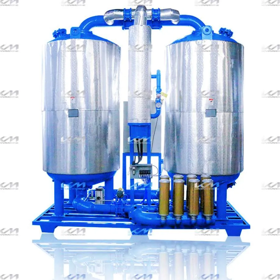 Адсорбционный осушитель горячей регенерации (точка росы -40 ℃) KraftMachine КМ-АДСГ-65