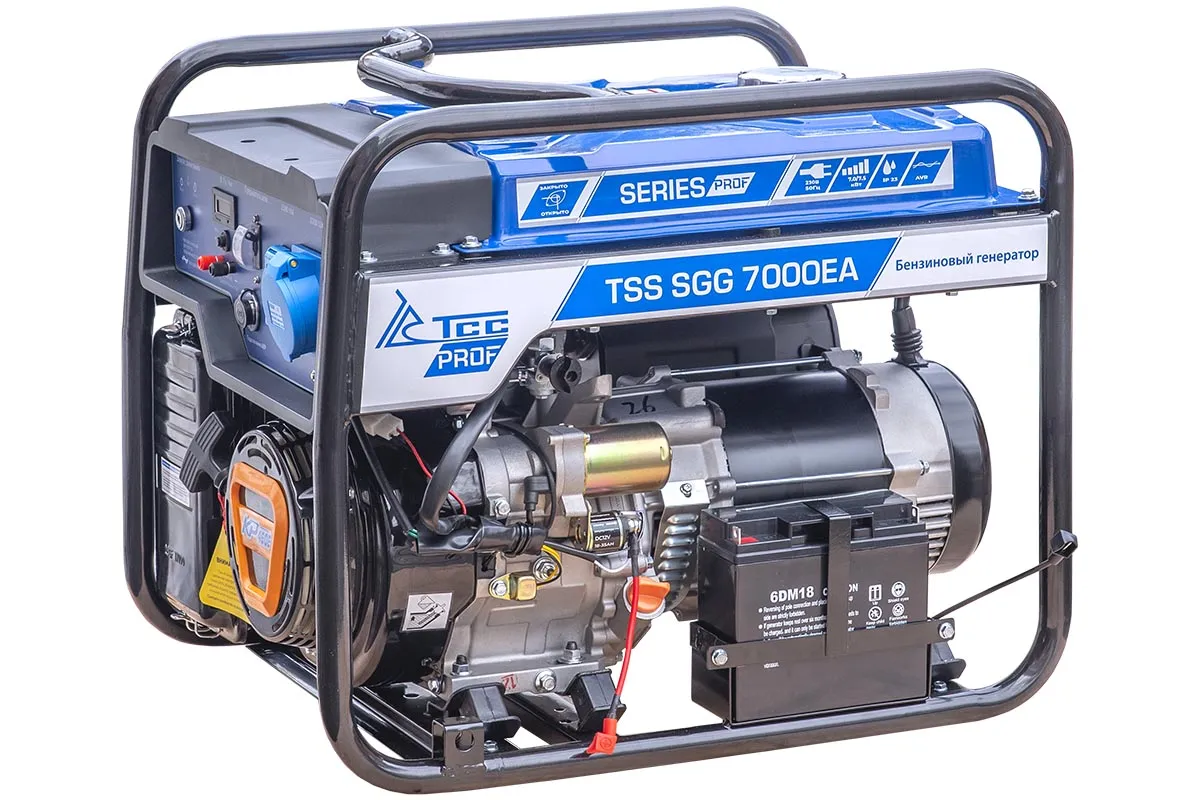 Бензиновый генератор TSS SGG 7000E3A с АВР