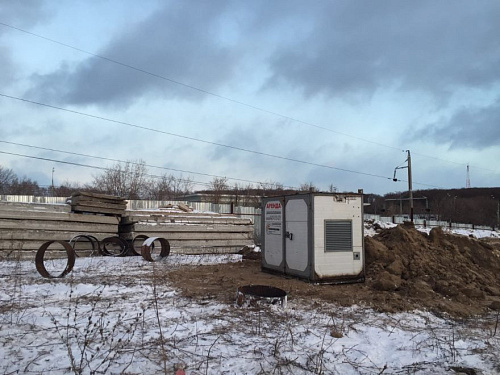 Аренда электростанции 50 кВт в Самаре для прогрева бетона