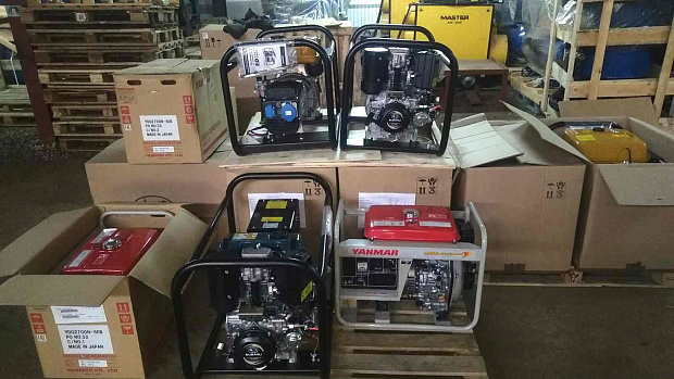 Поставка электростанций для строительной компании г. Новокуйбышевск. �3