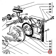 101131480 Стартер (маховик) для MOSA MSG CHOPPER, MSG200S, MS200