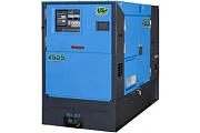 Генератор Denyo DCA-45USKE в кожухе