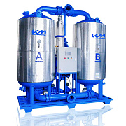 Адсорбционный осушитель горячей регенерации (точка росы -20 ℃) KraftMachine КМ-АДСГ-130
