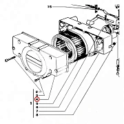 101302410 Крышка воздушного фильтра для MOSA MSG CHOPPER, MSG200S, MS200