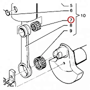 1010020 Верхний подшипник шатуна для MOSA MSG CHOPPER, MSG200S, MS200