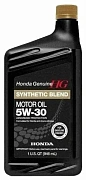 Моторное масло HONDA 5W30 Synthetic Blend 0,946л 087989034